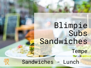 Blimpie Subs Sandwiches