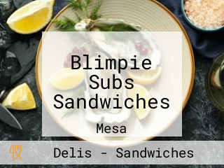 Blimpie Subs Sandwiches