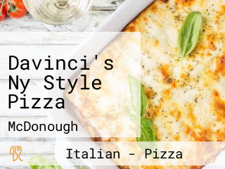 Davinci's Ny Style Pizza