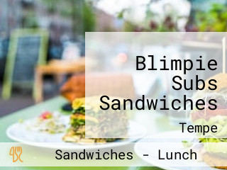 Blimpie Subs Sandwiches