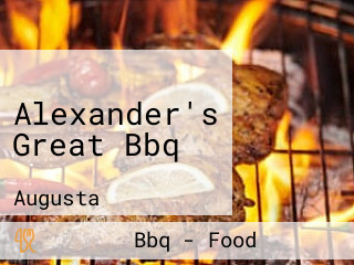 Alexander's Great Bbq