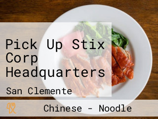 Pick Up Stix Corp Headquarters