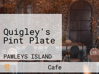 Quigley's Pint Plate