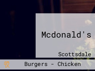 Mcdonald's