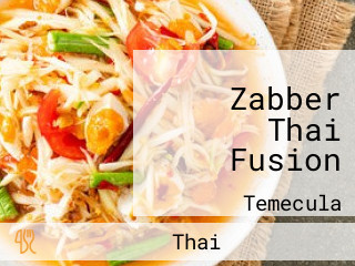 Zabber Thai Fusion