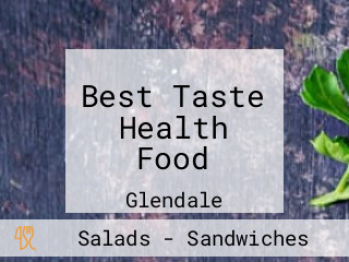 Best Taste Health Food