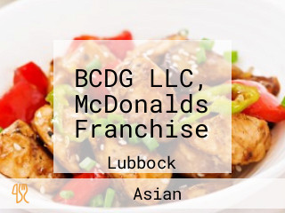 BCDG LLC, McDonalds Franchise