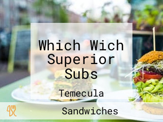 Which Wich Superior Subs