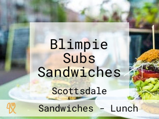 Blimpie Subs Sandwiches