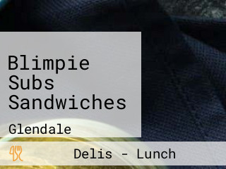 Blimpie Subs Sandwiches