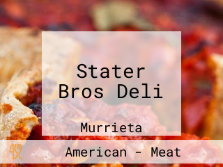 Stater Bros Deli