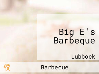 Big E's Barbeque