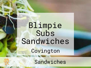 Blimpie Subs Sandwiches