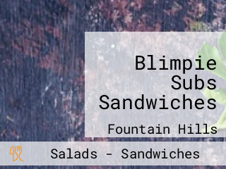 Blimpie Subs Sandwiches