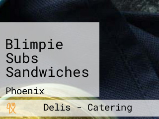 Blimpie Subs Sandwiches