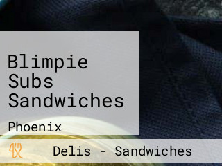 Blimpie Subs Sandwiches