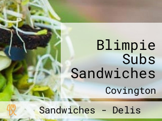 Blimpie Subs Sandwiches