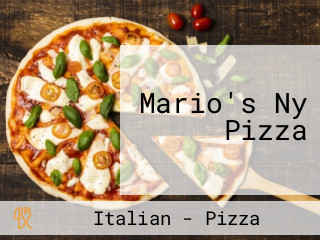 Mario's Ny Pizza