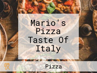 Mario's Pizza Taste Of Italy