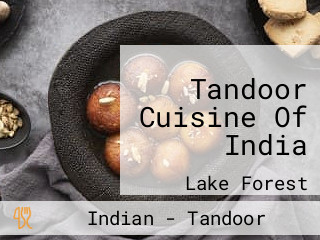 Tandoor Cuisine Of India