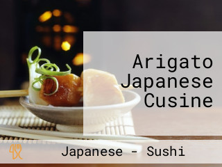 Arigato Japanese Cusine