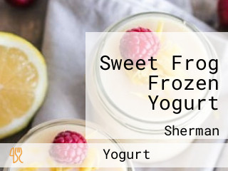 Sweet Frog Frozen Yogurt