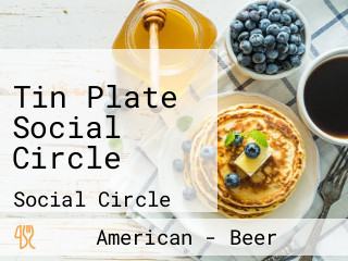 Tin Plate Social Circle