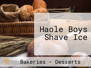 Haole Boys Shave Ice