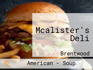 Mcalister's Deli