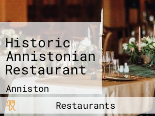 Historic Annistonian Restaurant