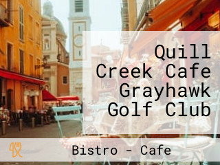 Quill Creek Cafe Grayhawk Golf Club