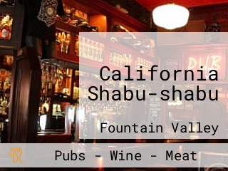 California Shabu-shabu