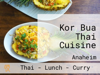 Kor Bua Thai Cuisine