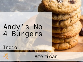 Andy's No 4 Burgers