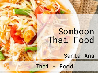 Somboon Thai Food