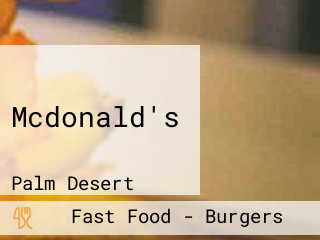 Mcdonald's