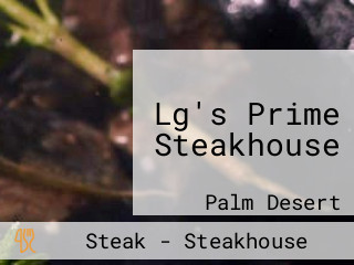 Lg's Prime Steakhouse