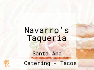 Navarro’s Taqueria