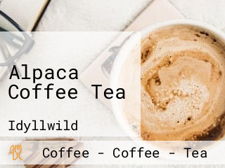 Alpaca Coffee Tea