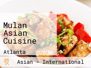 Mulan Asian Cuisine