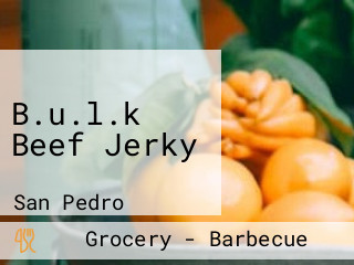 B.u.l.k Beef Jerky