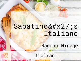 Sabatino&#x27;s Italiano