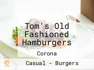 Tom's Old Fashioned Hamburgers