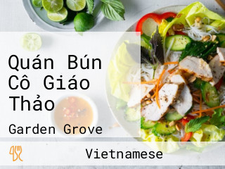 Quán Bún Cô Giáo Thảo