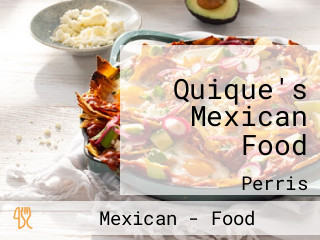 Quique's Mexican Food