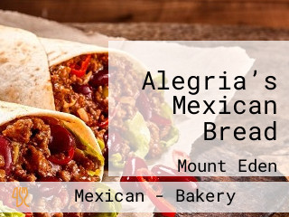 Alegria’s Mexican Bread