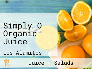 Simply O Organic Juice