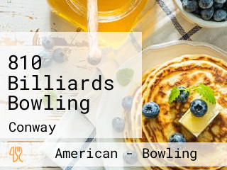 810 Billiards Bowling