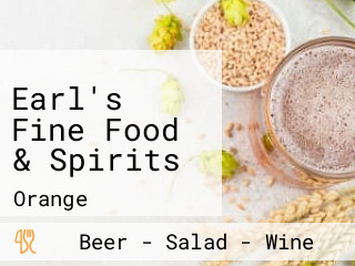 Earl's Fine Food & Spirits