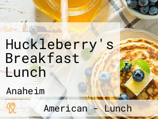 Huckleberry's Breakfast Lunch